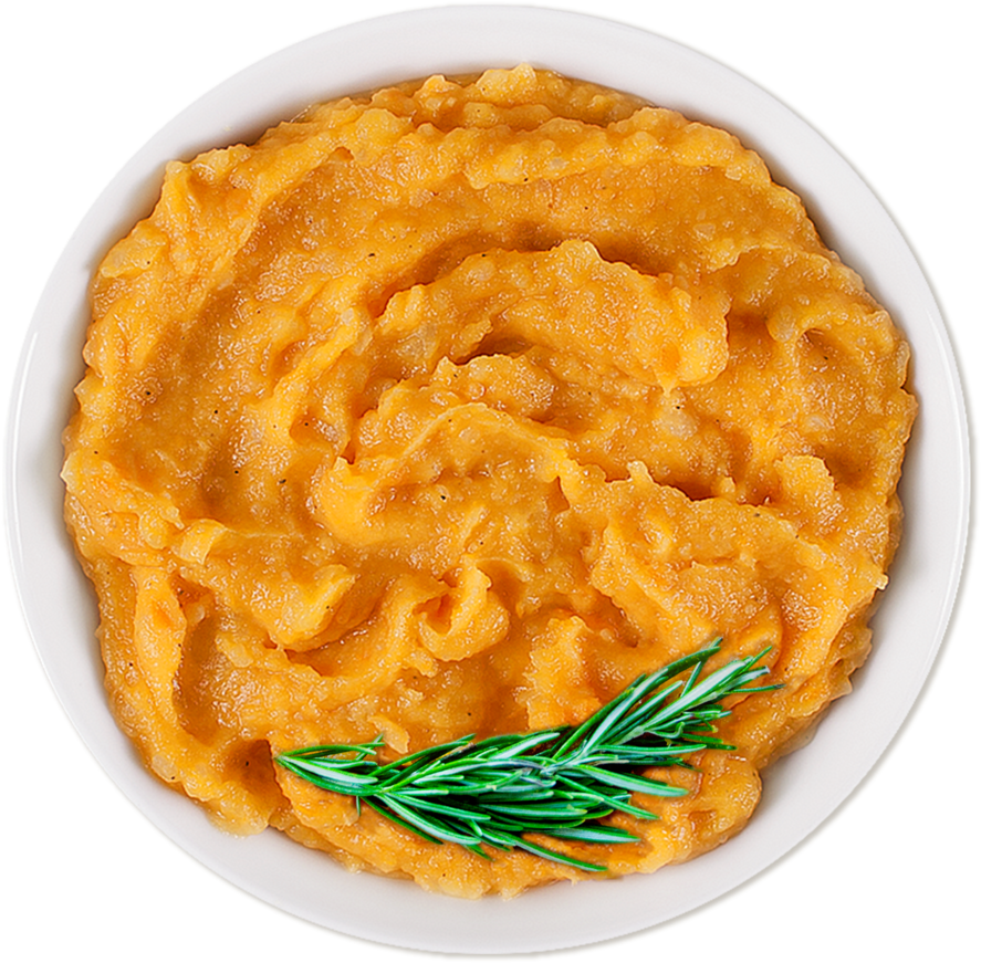 Mashed Potatoes Png - Sweet Potato Mash Png (1024x1024), Png Download