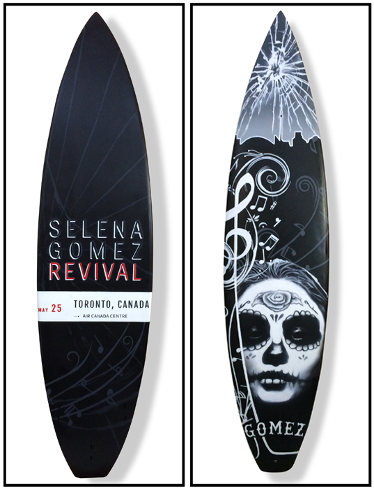 Selena Gomez - Surfboard (792x700), Png Download