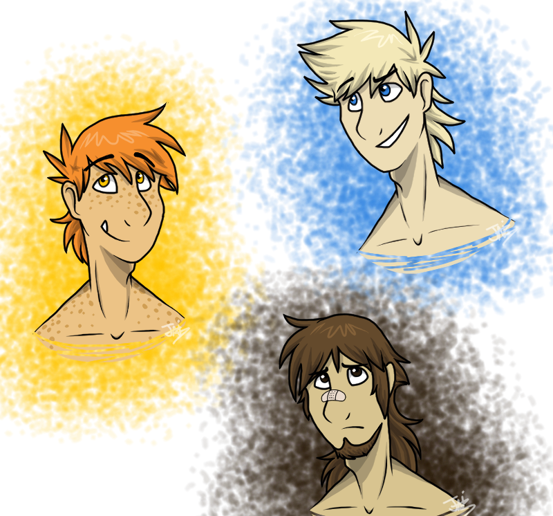 Blue Eyes, Orange Eyes, Brown Eyes (800x746), Png Download