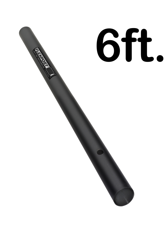 6ft Replacement Black Round Sign Post - Mobile Phone (800x800), Png Download