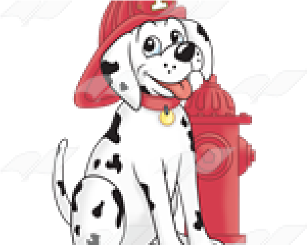 Clipart Freeuse Download Dalmatian Clipart - Dalmatian Fire Dog Clipart (640x480), Png Download