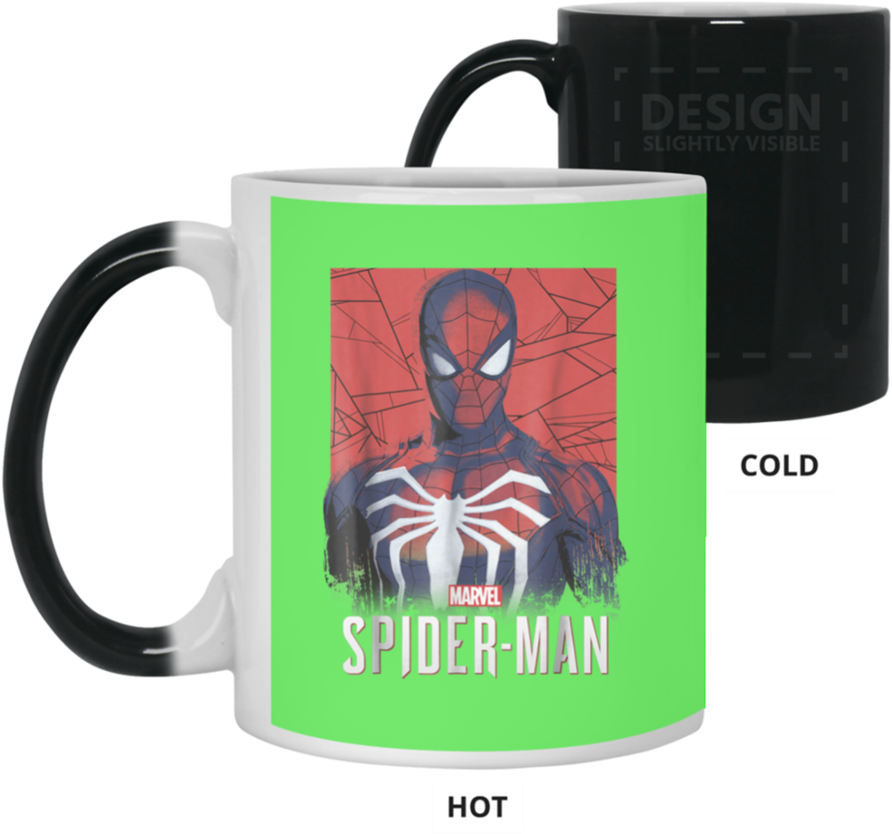 Marvel's Spider-man Game Logo Portrait Graphic Color - World's Best Colleague Mug (1024x1024), Png Download