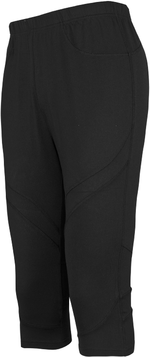 Unisex Sports 3/4 Pants - Pocket (1200x1200), Png Download