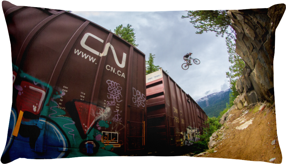 Train Gap Throw Pillows (1000x1000), Png Download