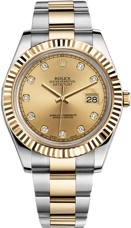 Datejust Dweller Men Watch Rolex Submariner Sea Clipart - Datejust 41 Blue Roman (800x800), Png Download