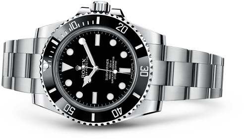 /rolex Replica Submariner Watch 904l Steel - Rolex Diver Watch (610x610), Png Download