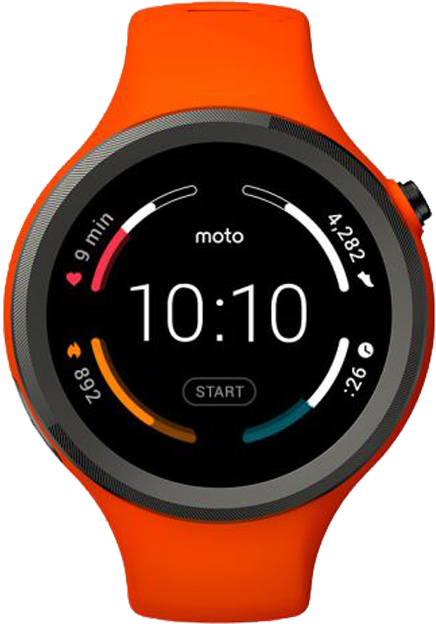 Moto 360 Sport - Motorola's Moto 360 Sport (1600x1598), Png Download