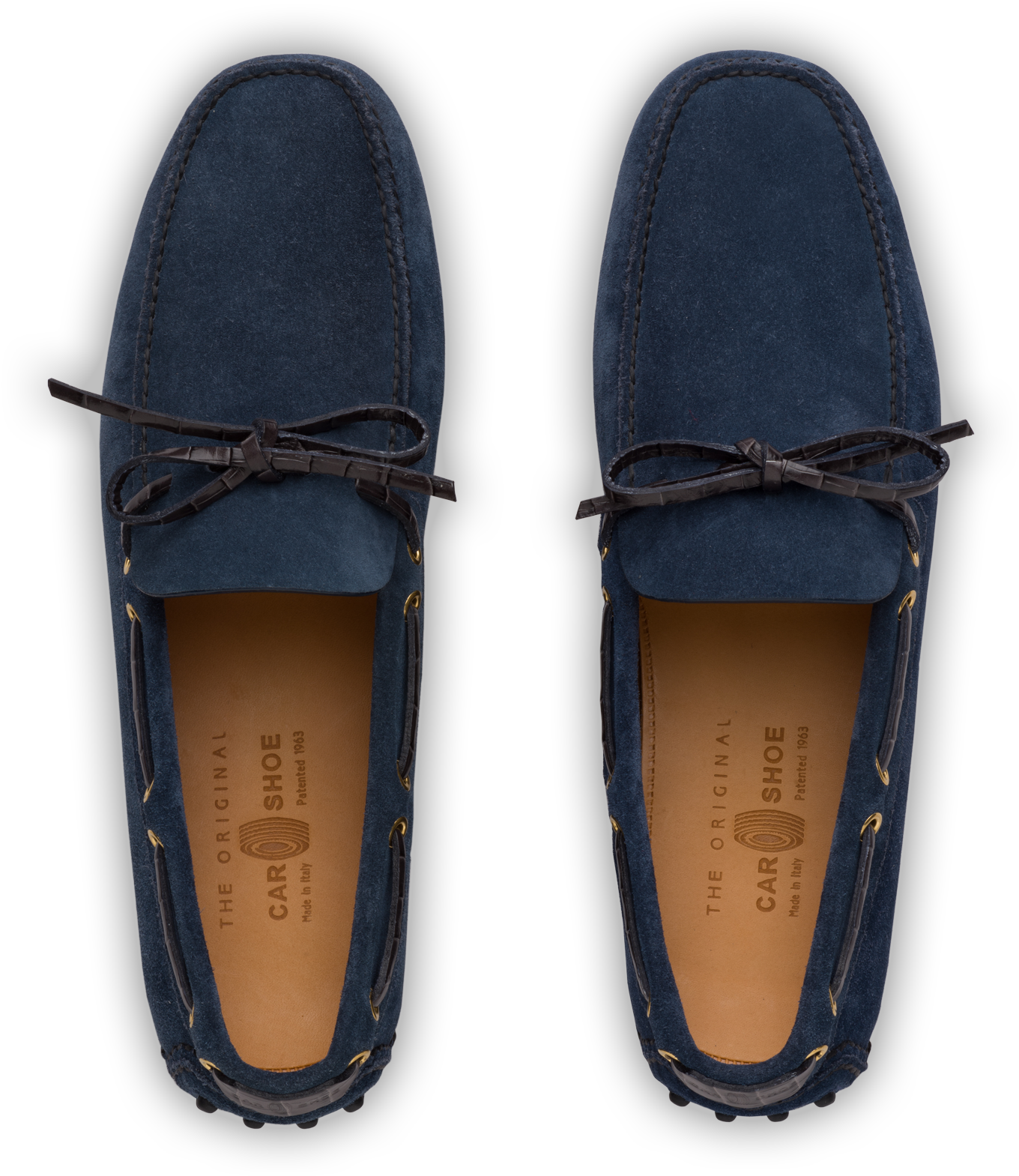 Driving Shoes Lux Suede - Slip-on Shoe (1971x1755), Png Download