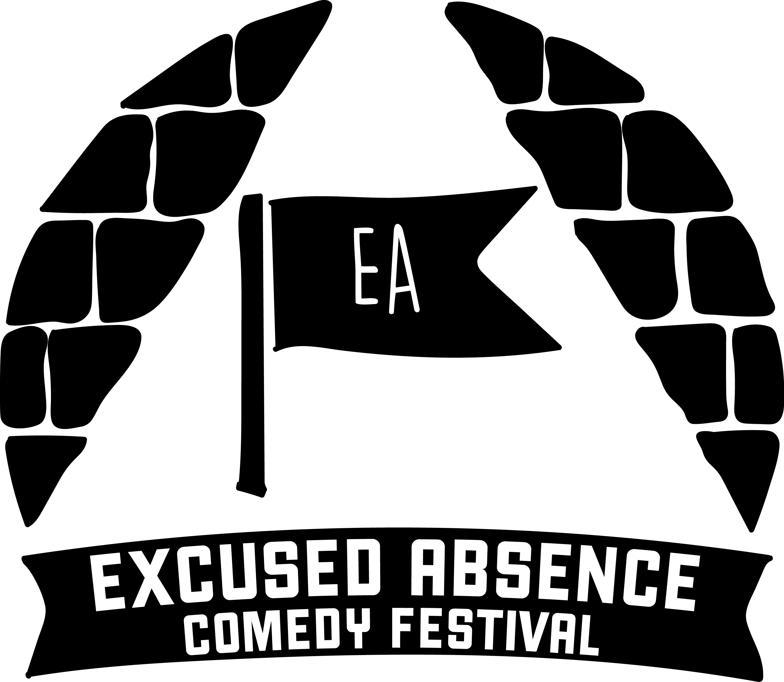 Ea Festival Png - Excused Absence Comedy (3112x2705), Png Download