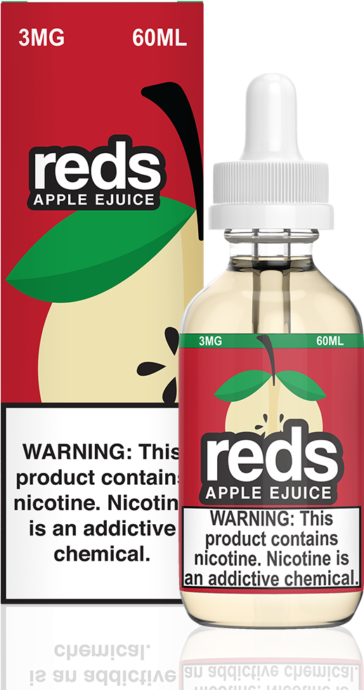 Reds E-juice - Apple - Strawberry (1080x1080), Png Download