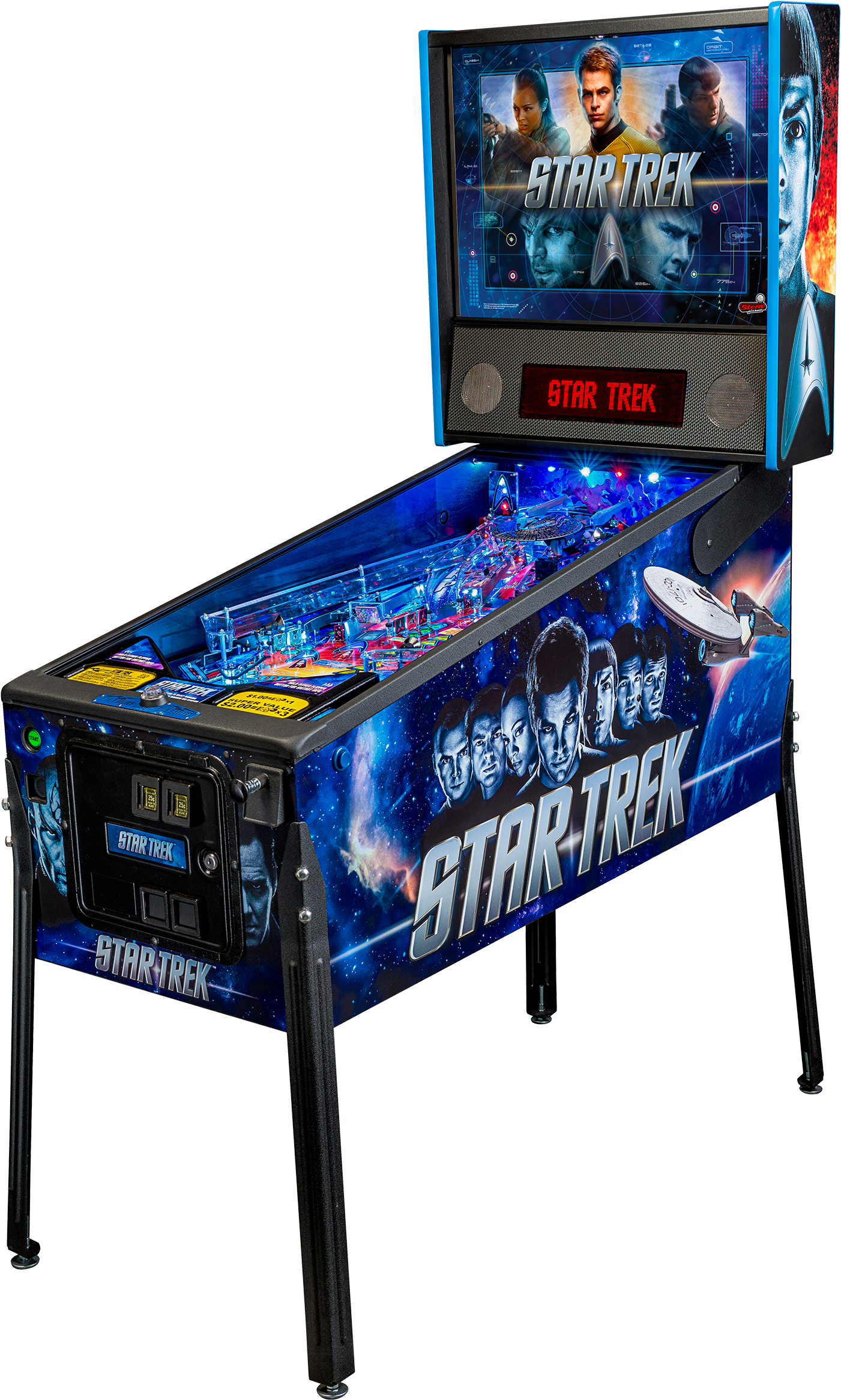 3467 - Star Trek Pinball Machine (1815x2700), Png Download