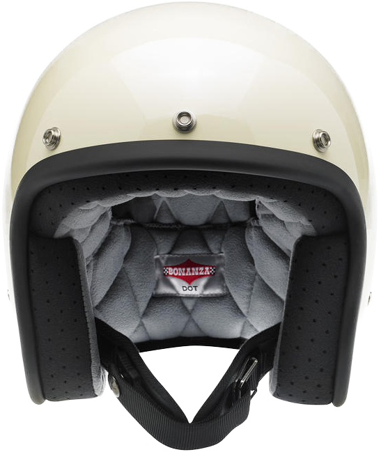 Biltwell Bonanza Helmet - Front Motorcycle Helmet Png (950x804), Png Download