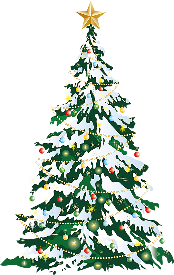 Christmas Tree Christmas Card Clip Art - Christmas Image Hd Png (607x960), Png Download