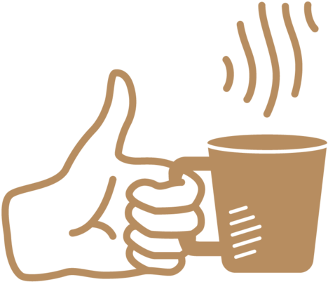 Thumbsup Gold@4x - Cup (1000x939), Png Download