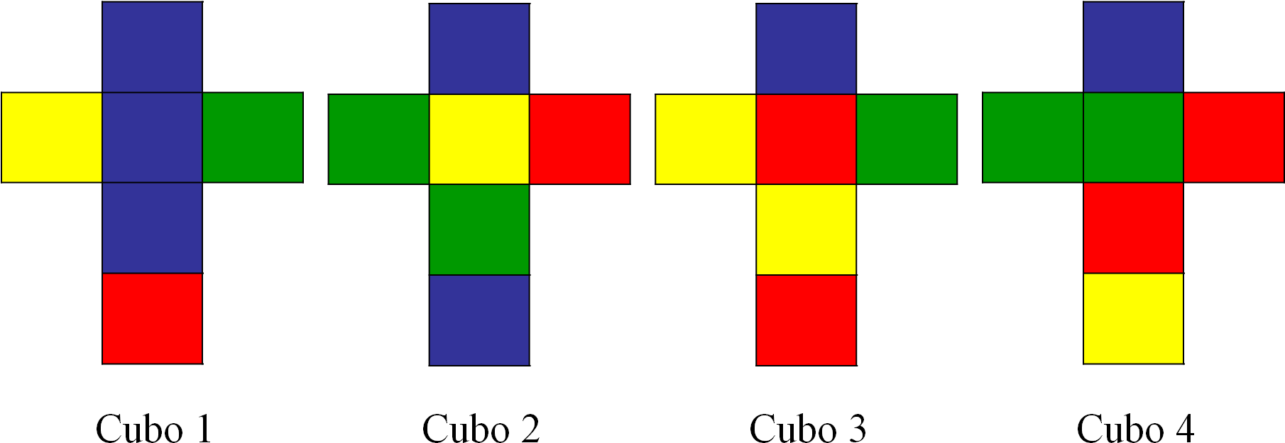 Una Primera Cuestión Que Nos Podemos Plantear En Relación - 4 Cubos De Colores (1831x657), Png Download