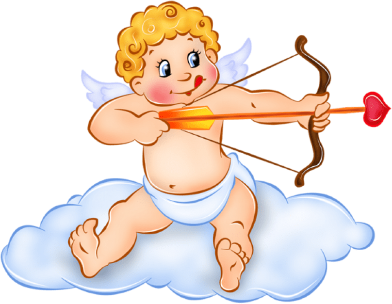 Free Png Download Cute Cupid Png Images Background - Cupid Png (850x679), Png Download