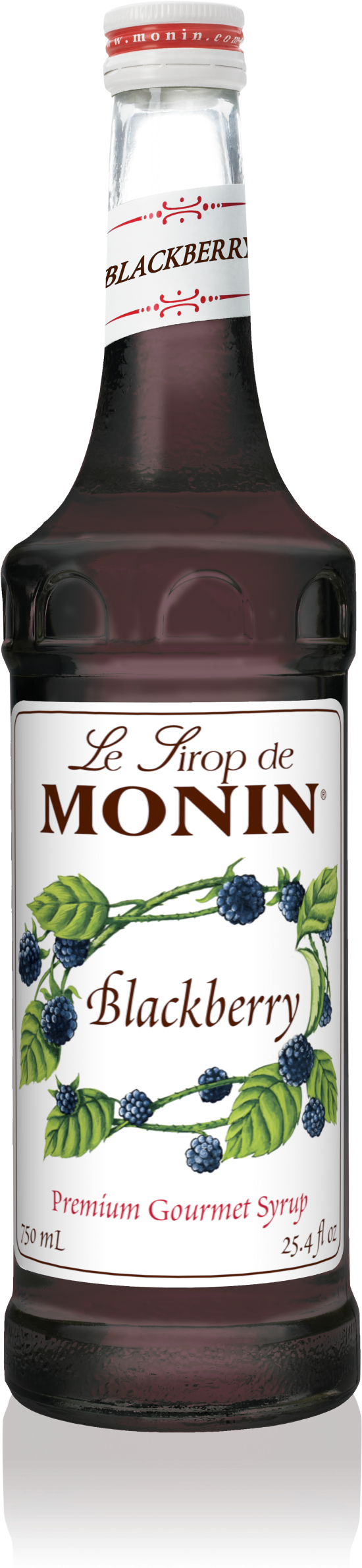 750 Ml Blackberry Syrup - Monin Blackberry Syrup (1193x2386), Png Download