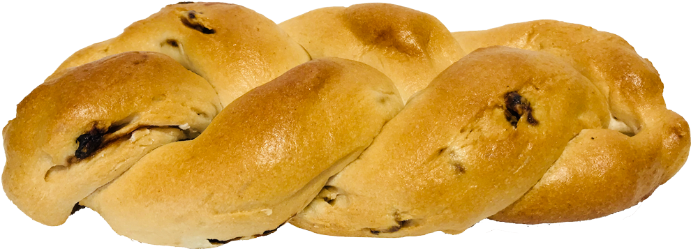 Brioche With Raisins - Garlic Knot (1000x369), Png Download