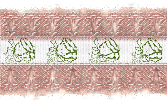Christmas Ribbons Png - Leather (662x609), Png Download