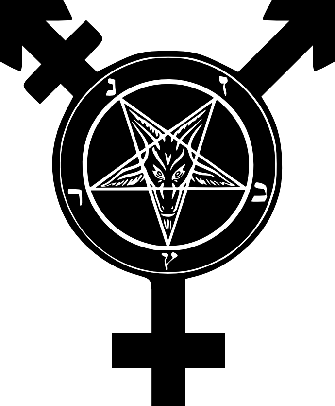 I Like Symbols - Pentagram Satanic (690x835), Png Download