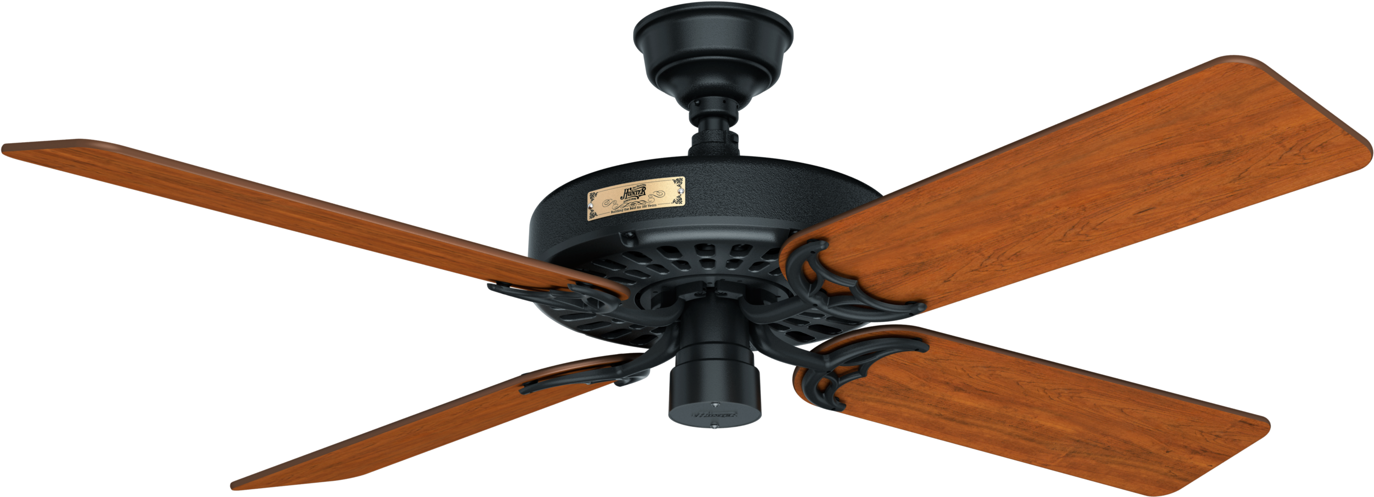 Hunter Original Ceiling Fan 5 (3200x1108), Png Download