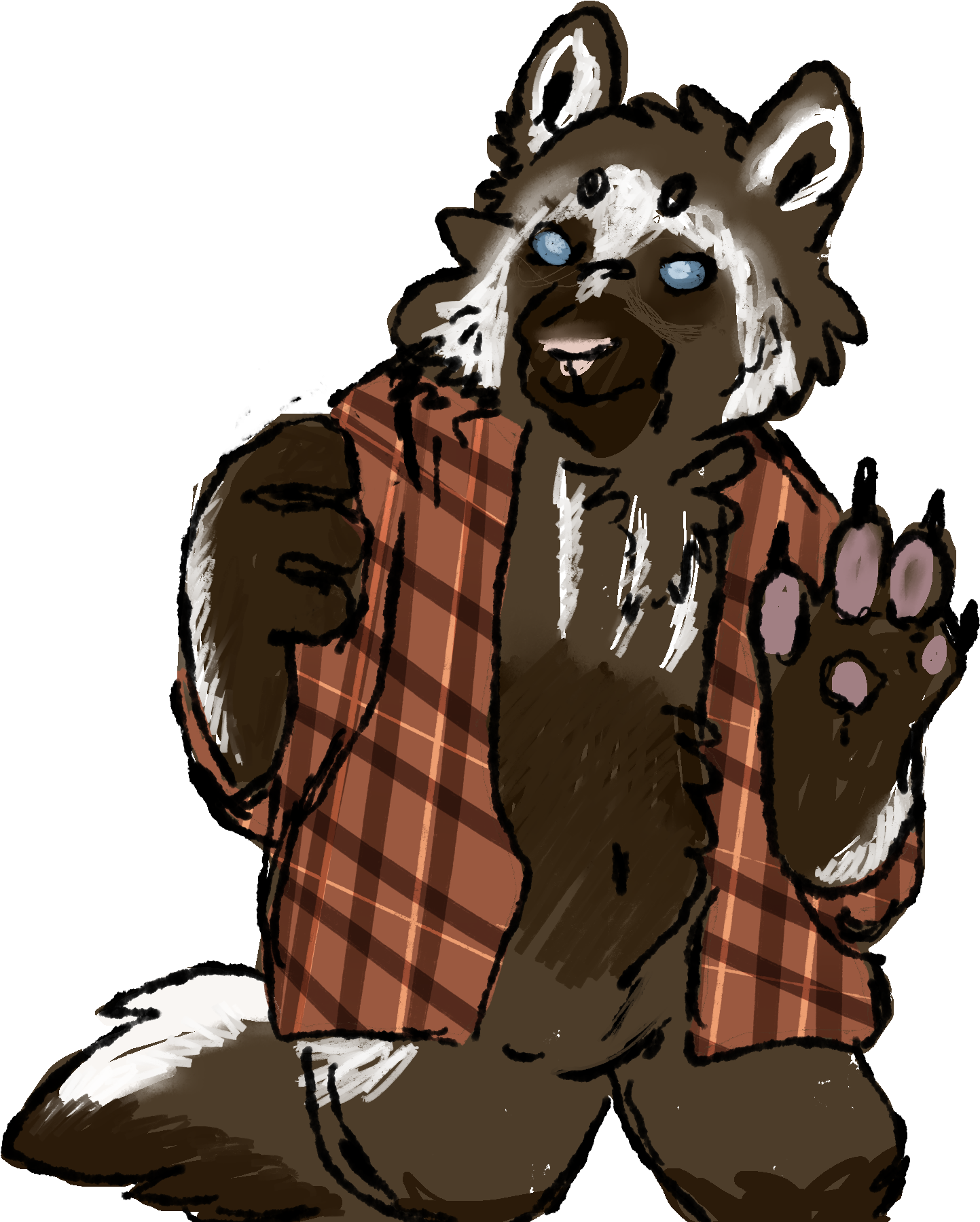 Doodle For Spookywolverine - Illustration (2000x2000), Png Download
