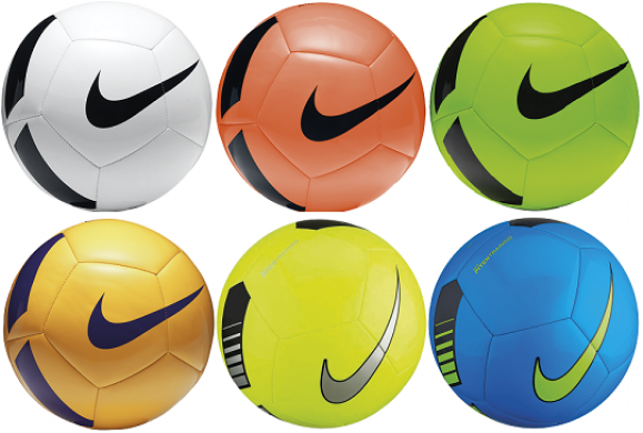 Nike Pitch Team Training Ball - Soccer Ball (578x578), Png Download