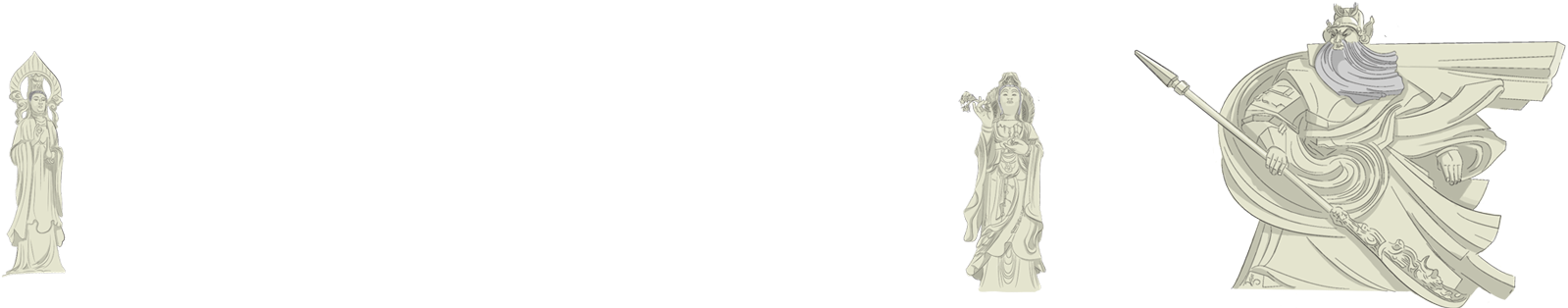 Religious Statues - Handbag (1979x800), Png Download