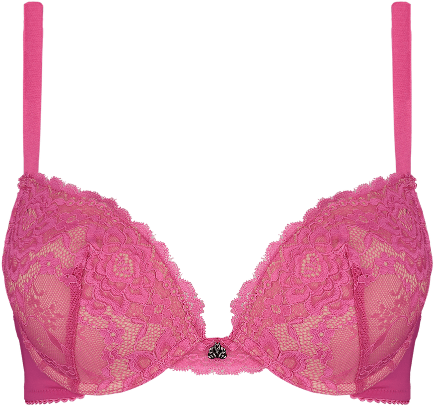 Lace Bra Pink Braa01 2070pink - Pink Lace Bra Png (1400x1296), Png Download