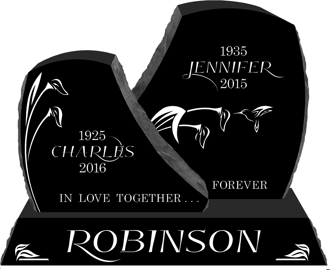 Beautifully Handcrafted Headstones As A Testimonial - Headstone (1200x931), Png Download