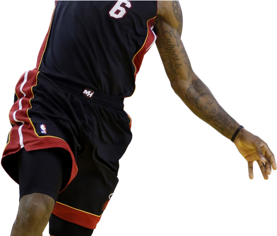 Lebron James Clipart Png - Lebron James Miami Png (640x480), Png Download