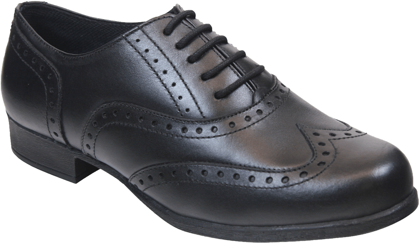 Term Bella Lace Up Girls School Shoe - Asics Gel Vickka Trs Black (1024x1024), Png Download