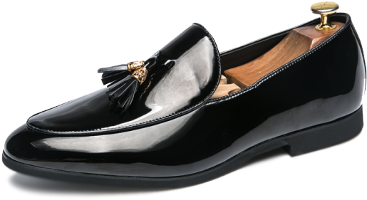 Mens Classic Leather Pointed Toe Oxford Lace Dress - Chausseur Homme De Marque 2018 (560x560), Png Download