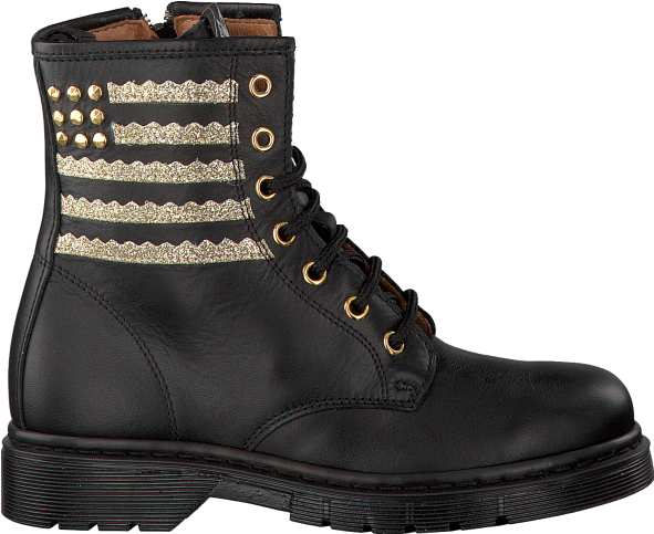 Black Eb Shoes Lace Up Boots B1652 Number - Work Boots (600x600), Png Download