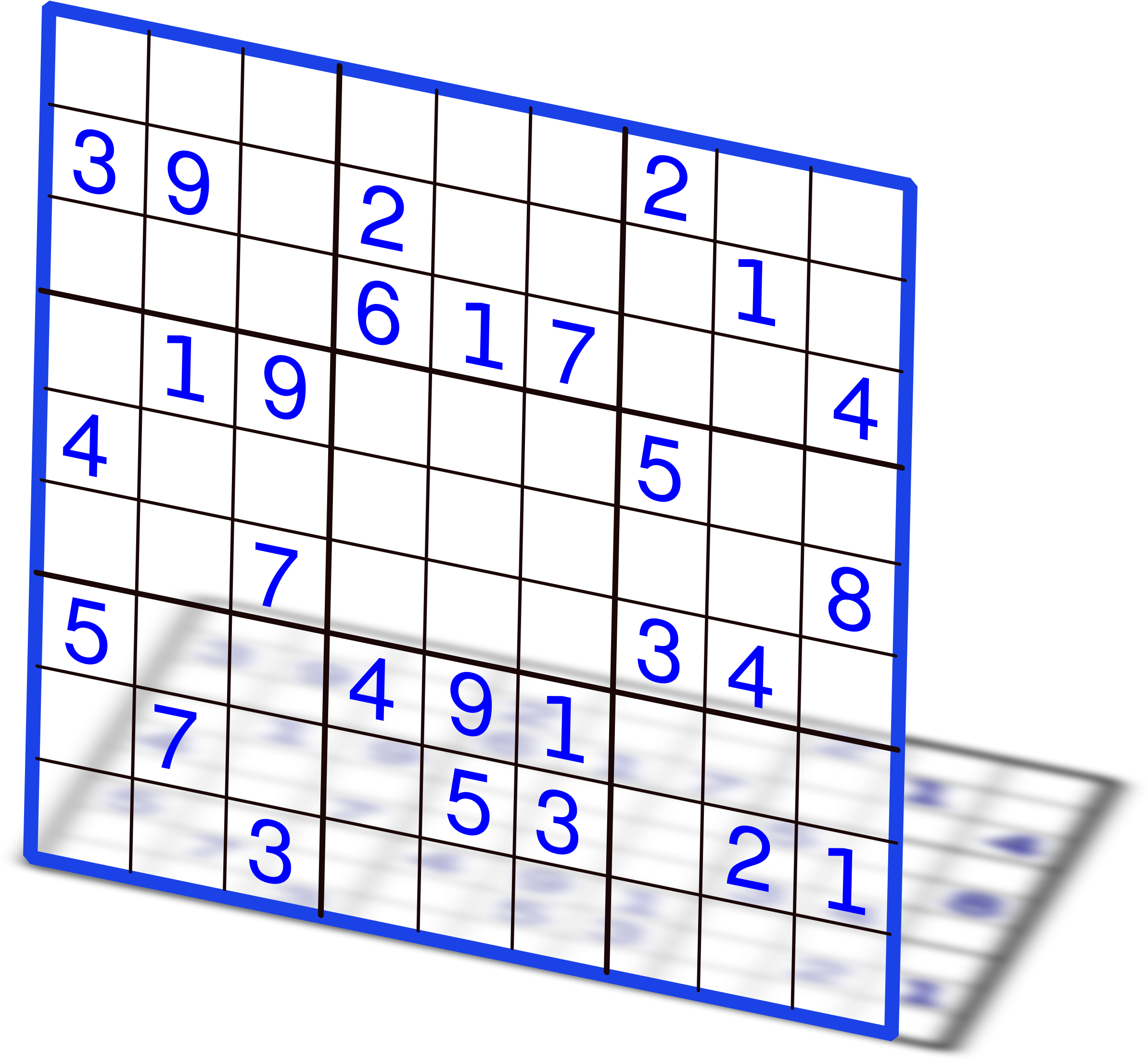 Big Image - Sudoku Clipart (2400x2400), Png Download