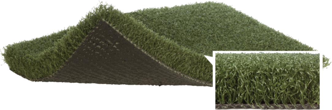 Golf Practice Mats - Polypropylene In Turf (1088x371), Png Download