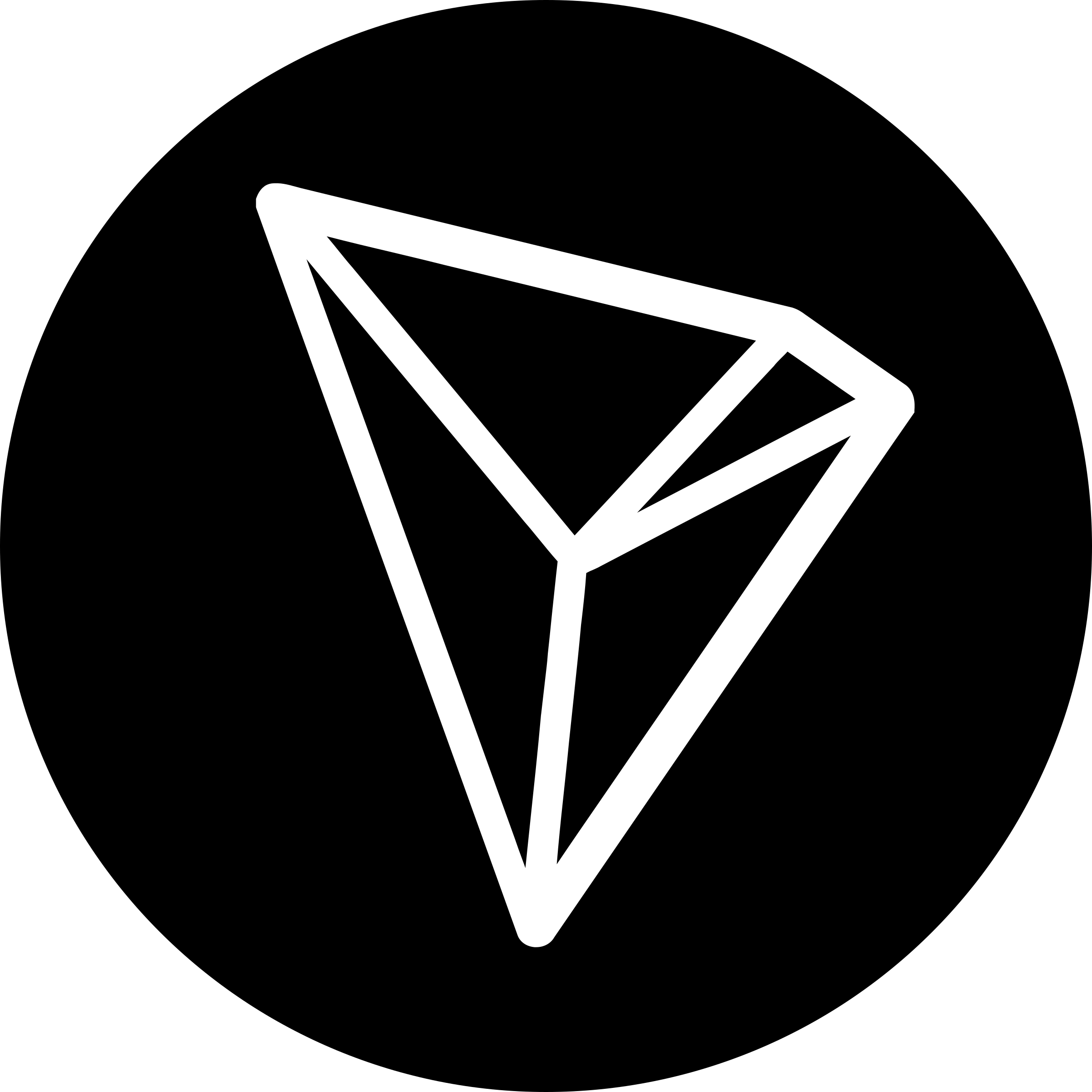 Tron - Tron Coin Logo (2400x2400), Png Download