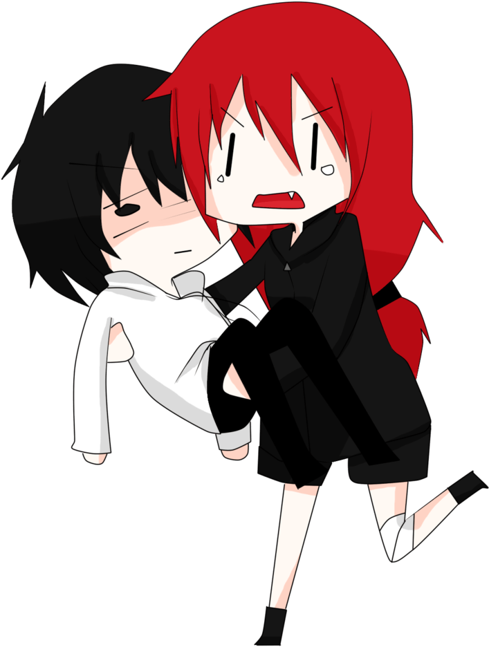 Anime Neko Girl Kawaii Creepypasta - Cartoon (1024x1365), Png Download