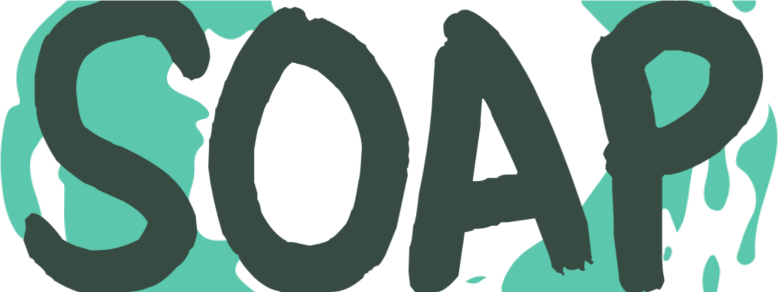 S - O - A - P - - Illustration (1680x585), Png Download