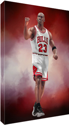 Details About Chicago Bulls Michael Jordan Clutch Poster - Basketball Moves (600x600), Png Download