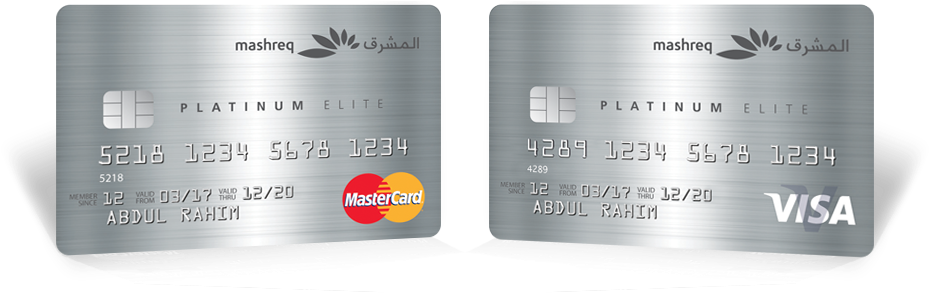Download Hd Platinum Credit Card In Dubai Uae Mashreq Bank