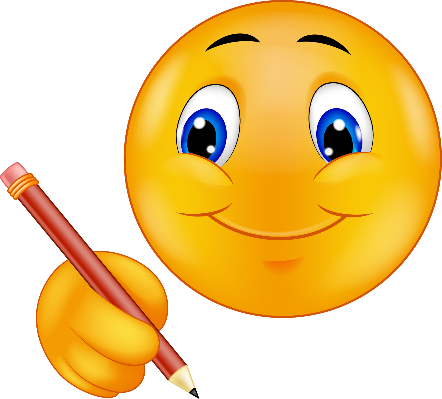 веселый смайлик. пишущие смайлы. смайлик записывает. смайлик пиши. пишущие смайлы.