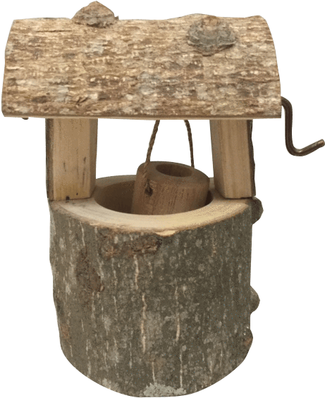 Fairy Gardens Woodland Fairy Wishing Well Earth Fairy - Chair (560x640), Png Download