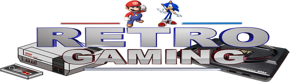 Retro Gaming - Cartoon (1280x400), Png Download
