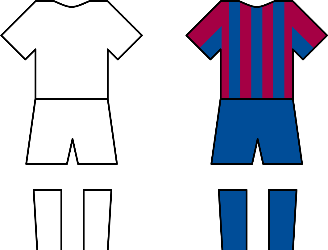 El Clásico - Draw Real Madrid Shirt (1200x810), Png Download