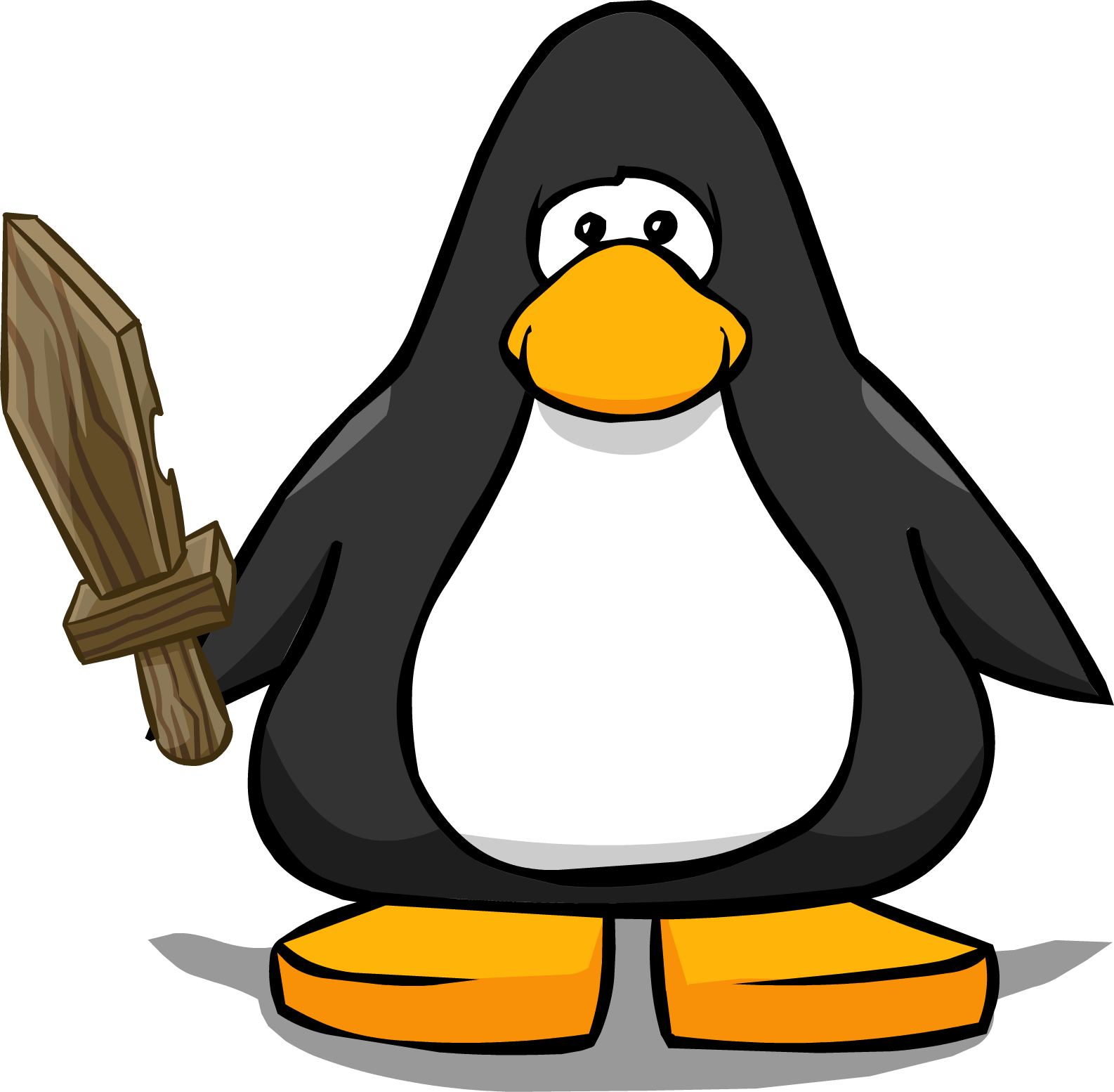 Clothing 5495 Player Card - Penguin From Club Penguin (1586x1554), Png Download