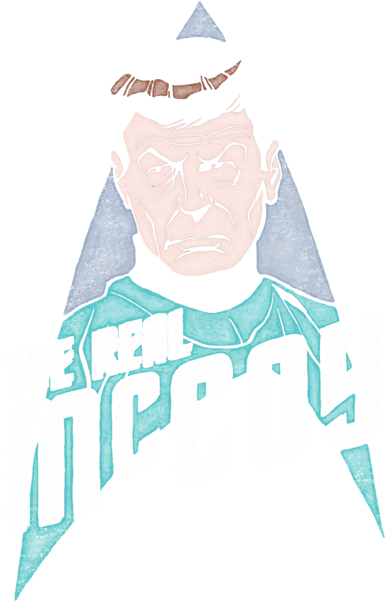 Star Trek The Real Mccoy Men's Long Sleeve T-shirt - Illustration (648x972), Png Download