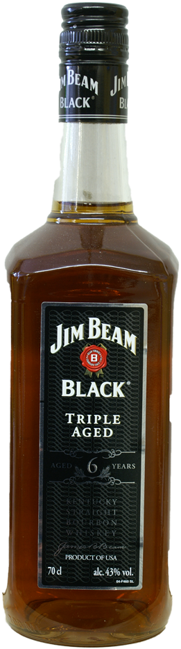 Jim Beam Black - Sazerac (681x1024), Png Download