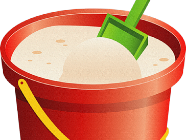 Beach Ball Clipart Tool - Sand Bucket Clipart (640x480), Png Download