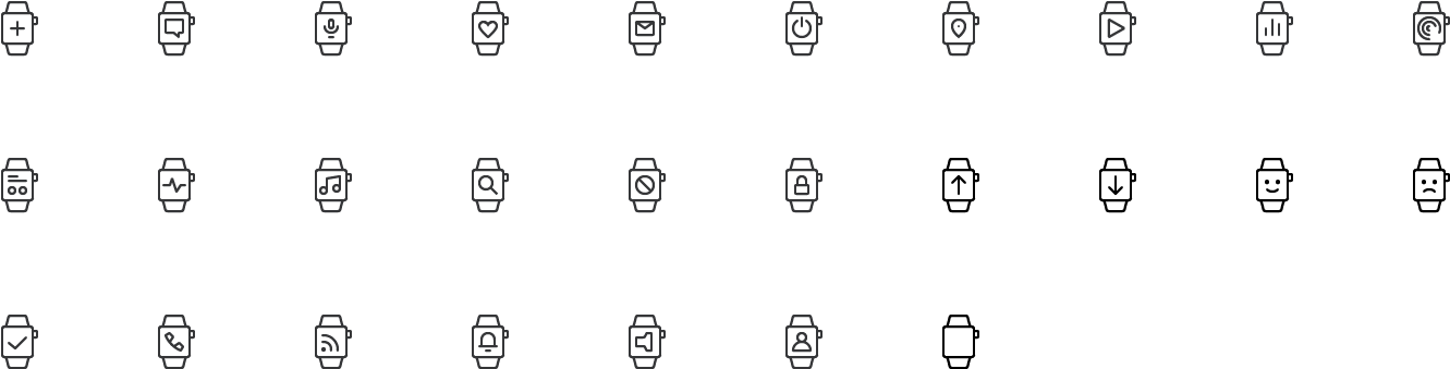 Smart Watch - Number (1360x338), Png Download